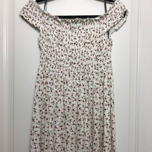 Floral Off-Shoulder Dress